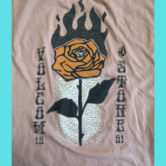 Volcom Ladies Graphic Tee - Size Small - Picture 6 of 7